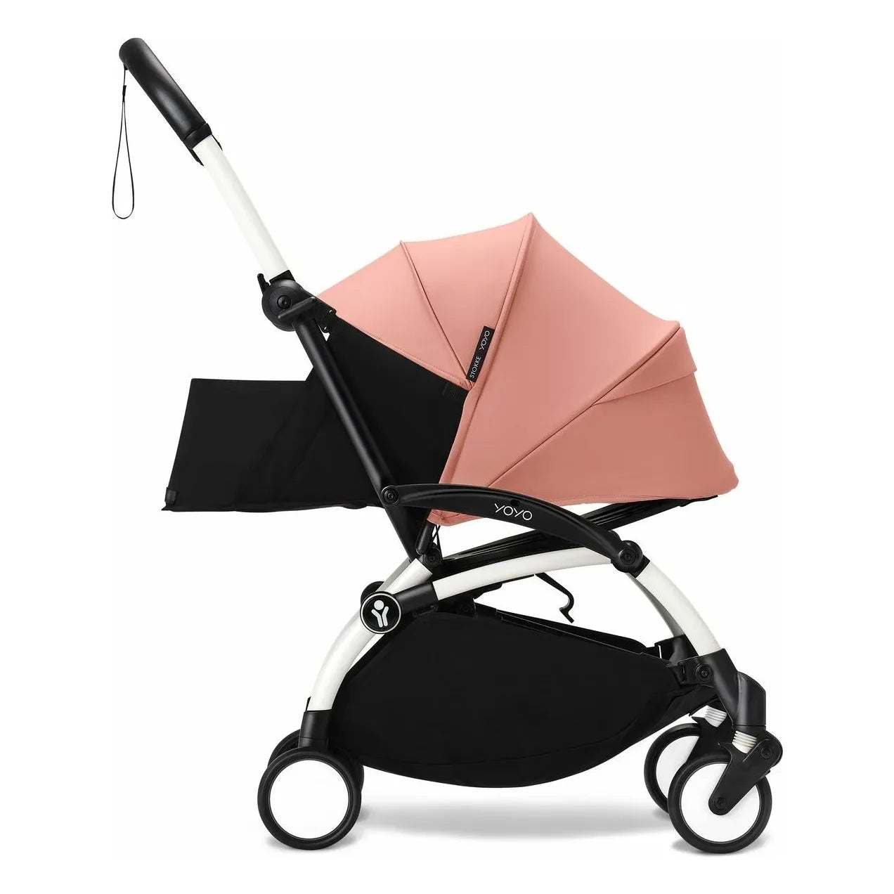 Stokke® - Cochecito de recién nacido YOYO³ 0+ Armazón blanco | Ginger