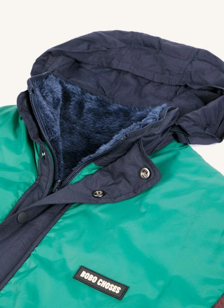 Bobo Choses - Chaqueta sherpa cómoda | Marrón oscuro