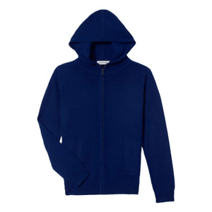 Bompard - Suéter con capucha de cachemira | Azul marino