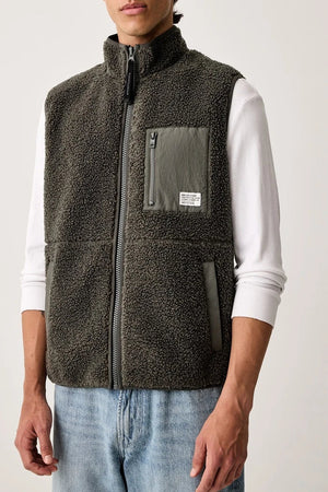 Chaleco polar para hombre