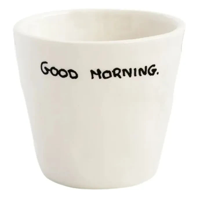 Anna + Nina - Taza de café espresso Good Morning | Crema
