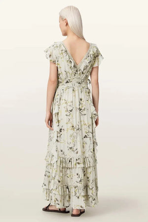AllSaints Vestido de verano de viscosa CANTO