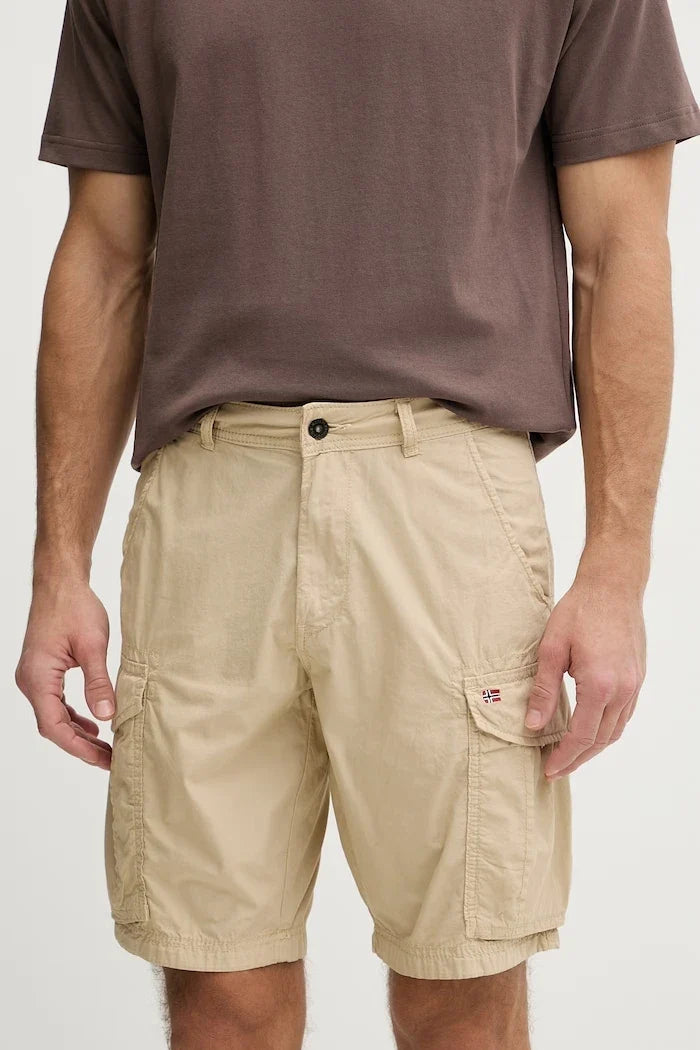 Pantalones cortos cargo de algodón para hombre Noto 2.0 de Napapijri
