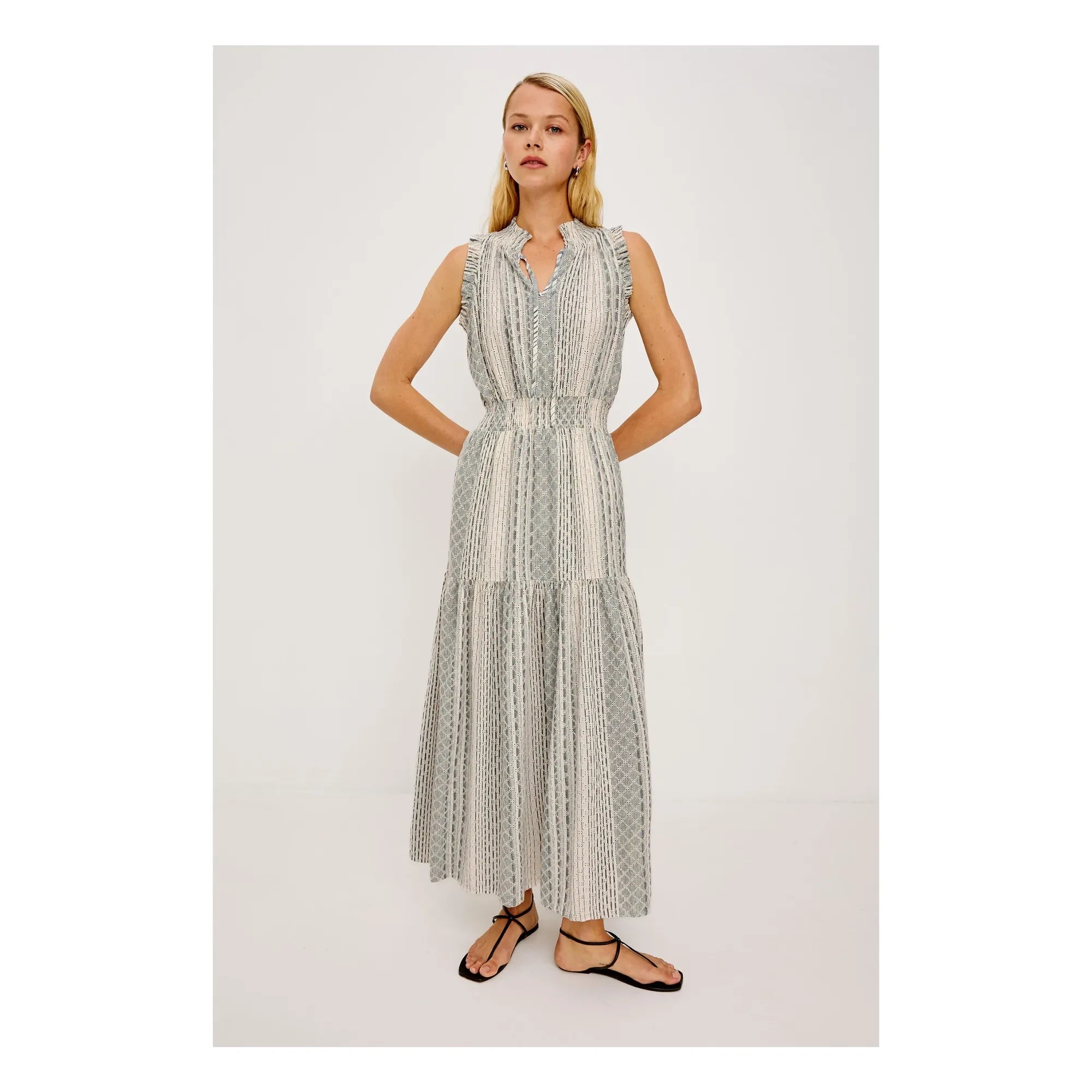 Rails - Vestido a rayas Alessi | Azul