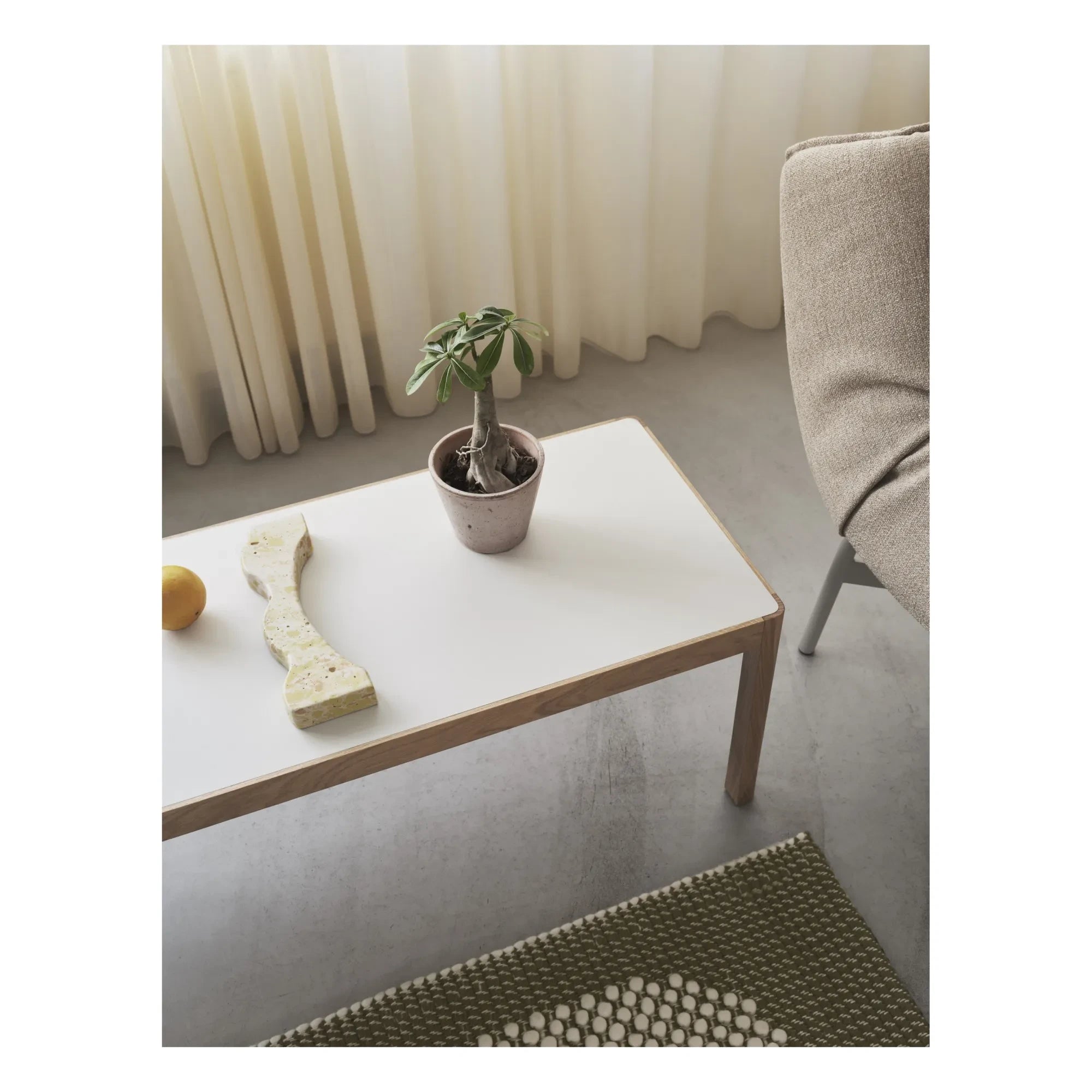 Muuto - Alfombra Pebble | Caqui