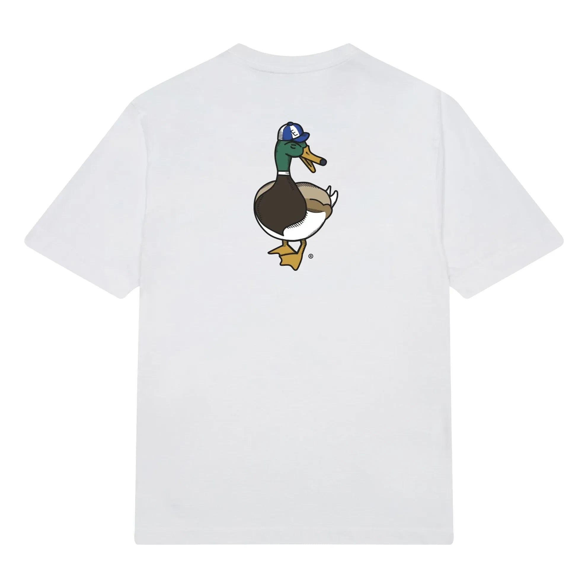 Edmmond Studios - Camiseta de algodón orgánico Duck Recreation | Blanco
