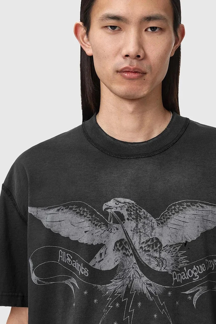 Camiseta de algodón para hombre AllSaints AETERNA