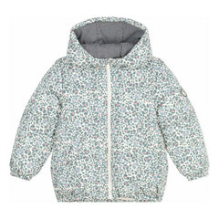 Petit Bateau - Chaqueta acolchada con estampado floral | Crudo