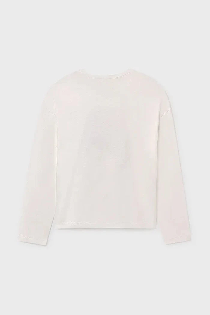 Mayoral Blusa de Algodón de Manga Larga