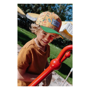 Hello Hossy - Gorra con Visera Curva Festival de Música Fibras Recicladas | Verde