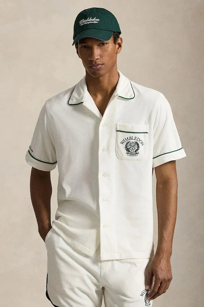 Polo Ralph Lauren, camisa de algodón Wimbledon para hombre