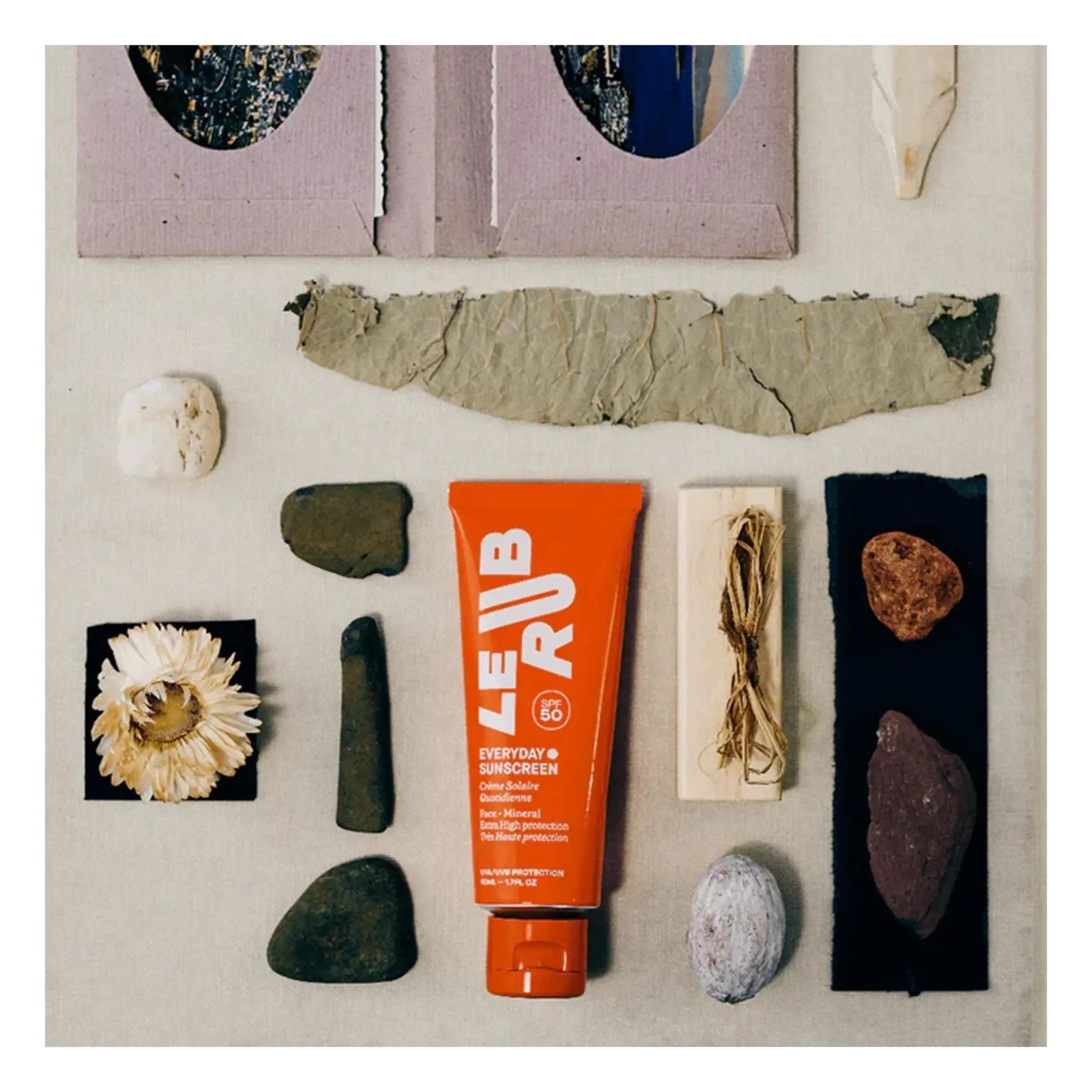 Le Rub - Crema solar con color SPF50 de uso diario - 50 ml