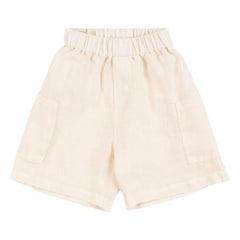 Babe & Tess - Pantalón corto cargo Alvise de cadena | Crudo