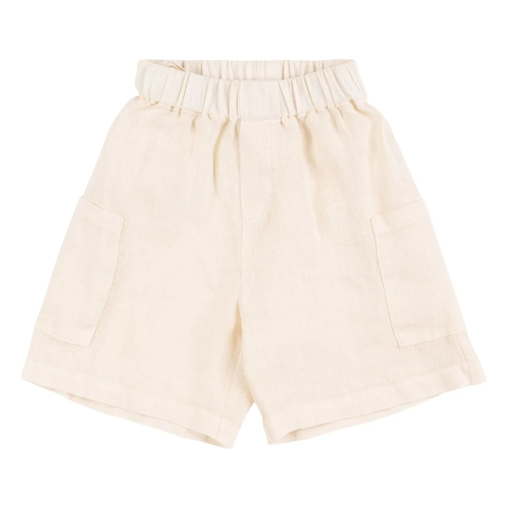 Babe & Tess - Pantalón corto cargo Alvise de cadena | Crudo