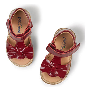 Petit Nord - Sandalia Gry | Rojo cereza