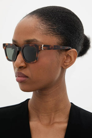 Gafas de sol cuadradas Saint Laurent