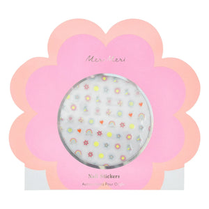 Meri Meri - Pegatinas de uñas de flores