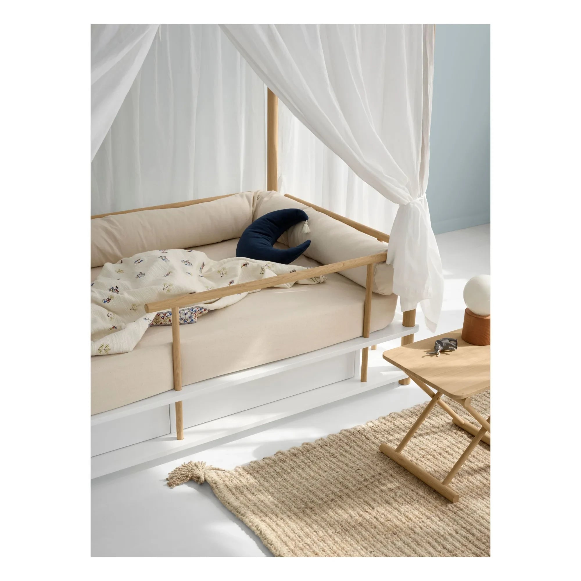 Oliver Furniture - Kamp Yatağı İçin Destek Yastığı | Beyaz