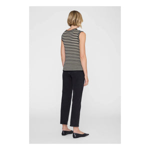 Anine Bing - Camiseta de tirantes a rayas Lowen | Negro