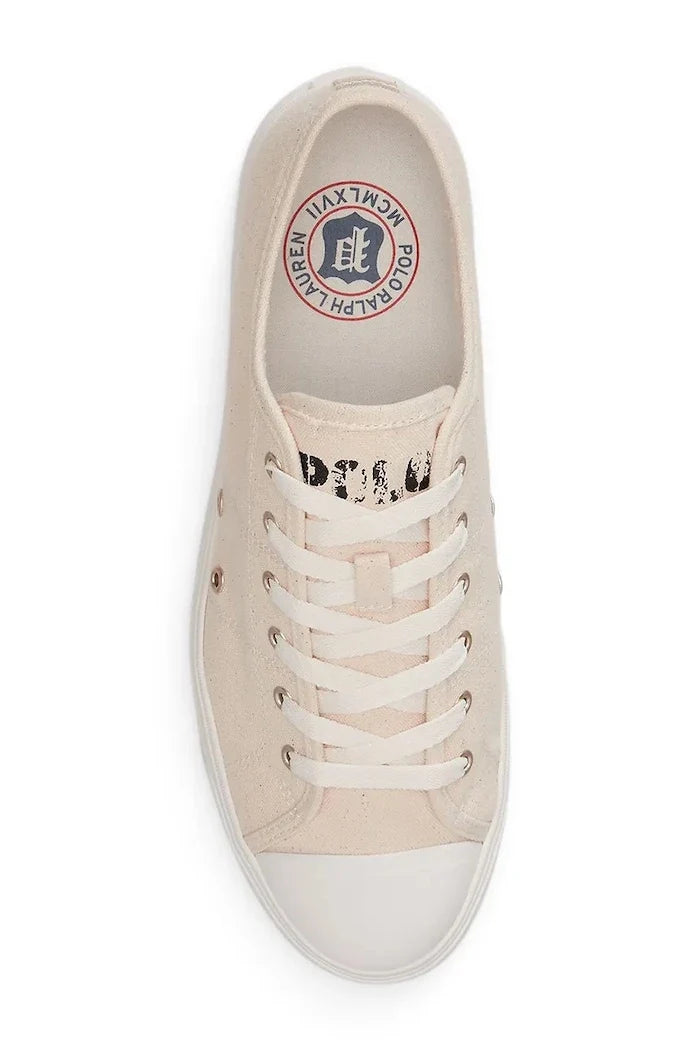 Polo Ralph Lauren Ayers Low - Zapatillas bajas de algodón para hombre