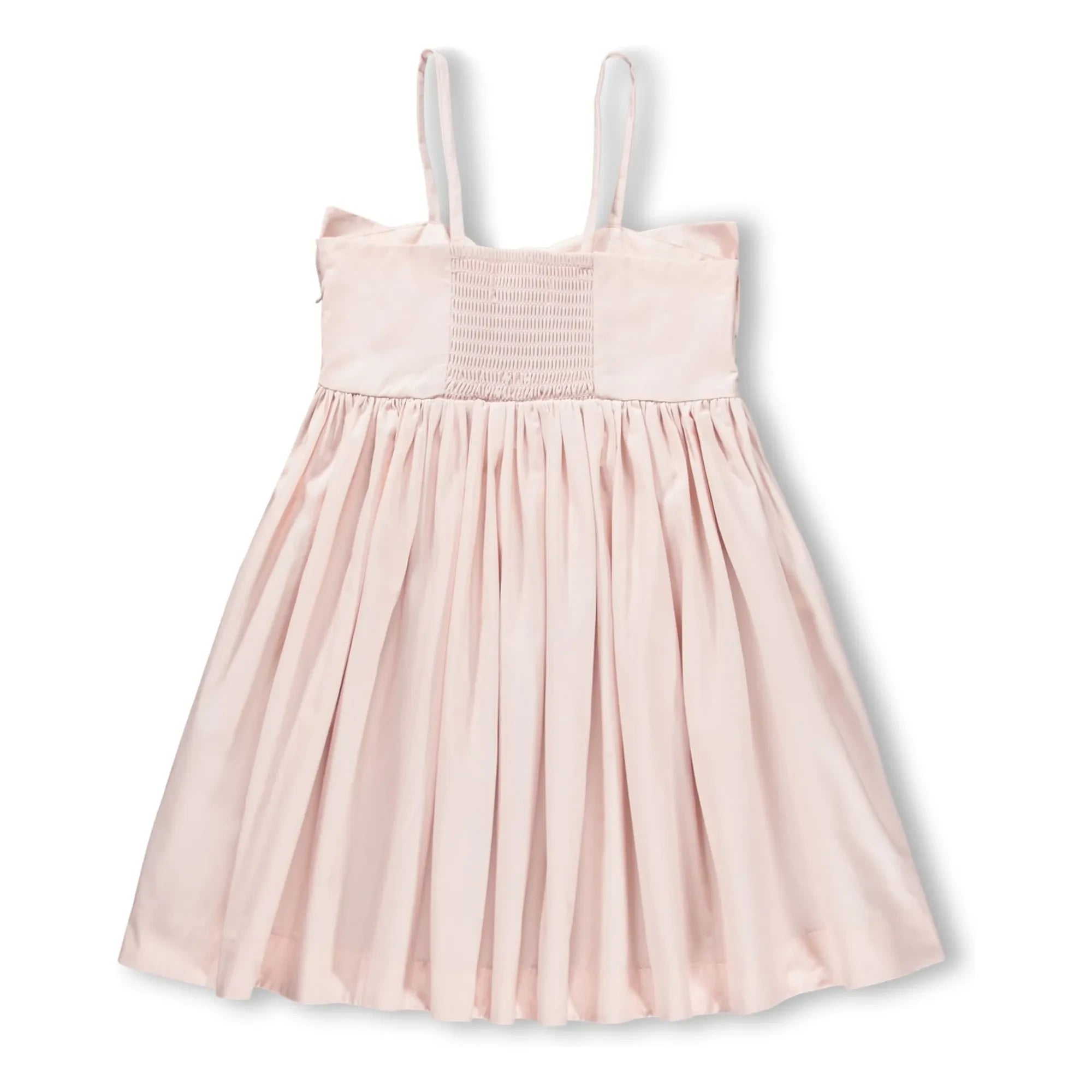 Molo - Vestido Cayla con lazo de algodón orgánico | Rosa claro