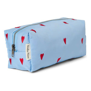 Studio Noos - Neceser Puffy Hearts | Azul claro