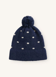 Fliink - Gorro de Alpaca con Estampado de Estrellas | Azul Marino