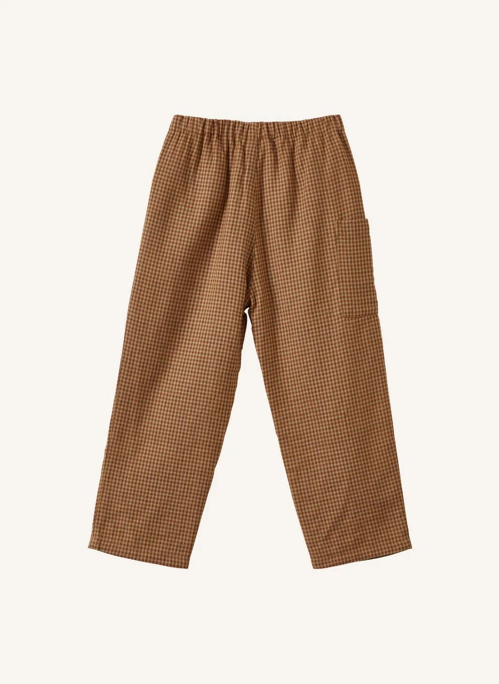 Caramel - Pantalones de Pierna Recta Color Castaño | Pas