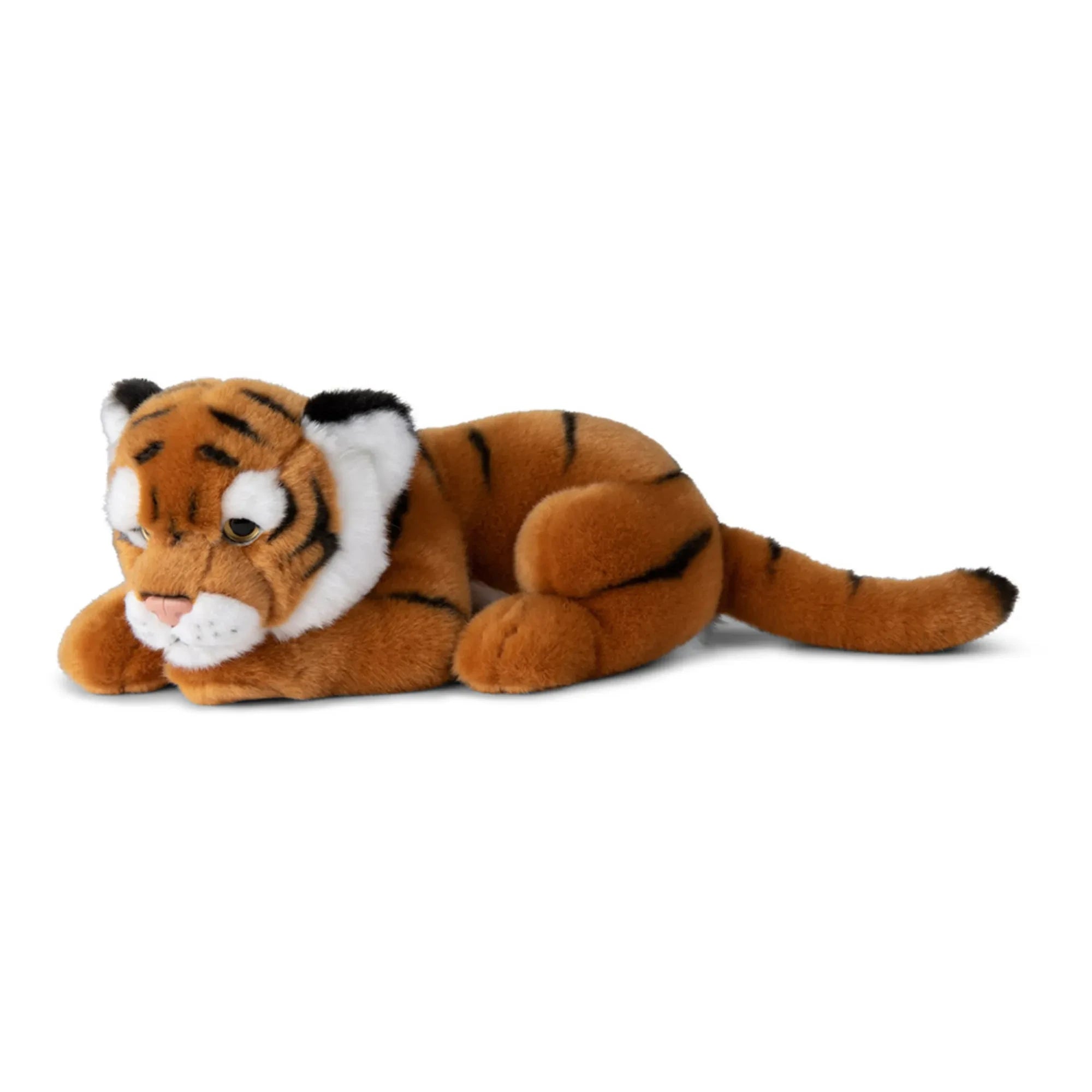Bon Ton Toys - Peluche de tigre acostado | Marrón