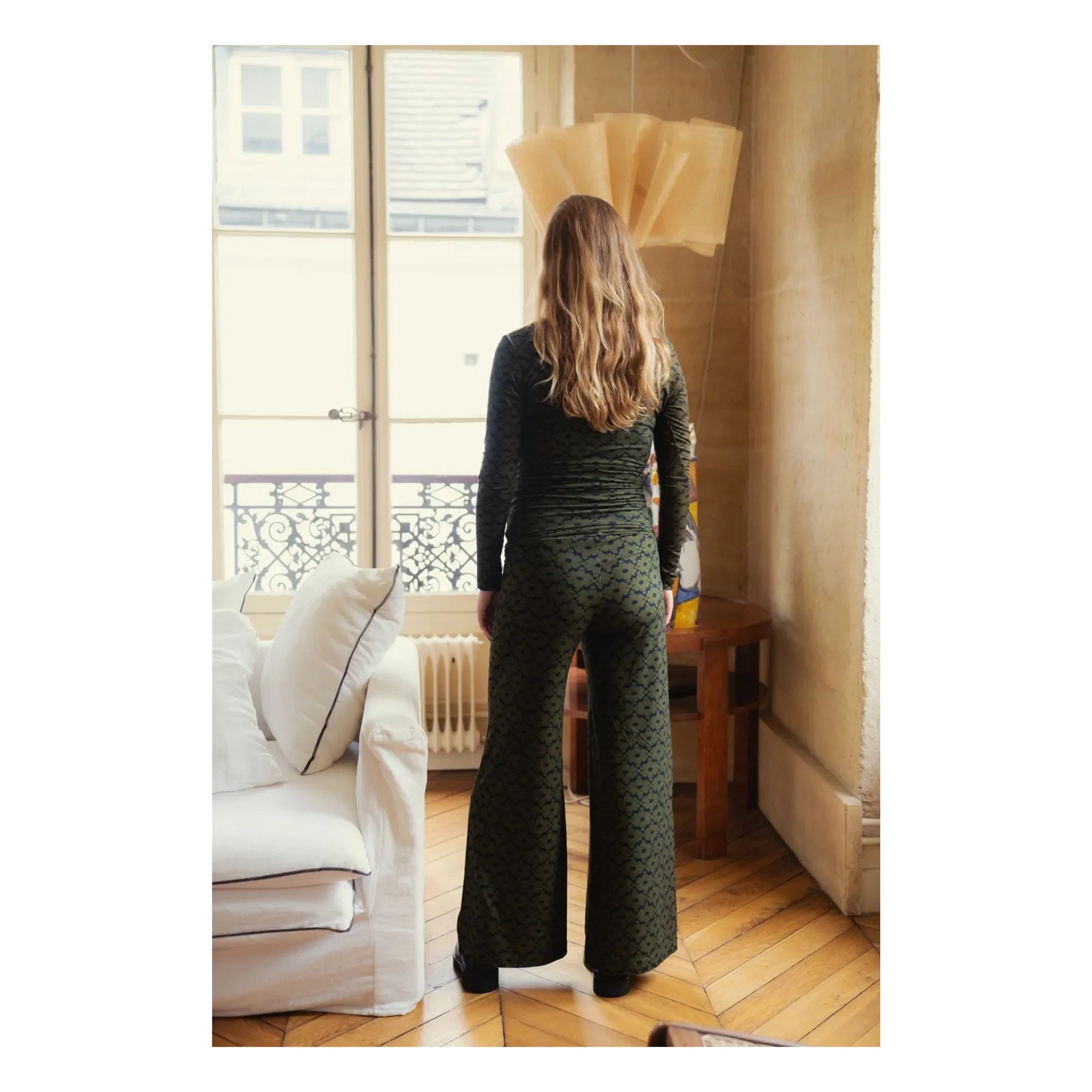 Colección Paloma - Pantalones Premamá Andrea Setentas | Caqui