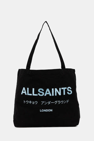 Bolso de algodón AllSaints 38 x 35 x 12 cm