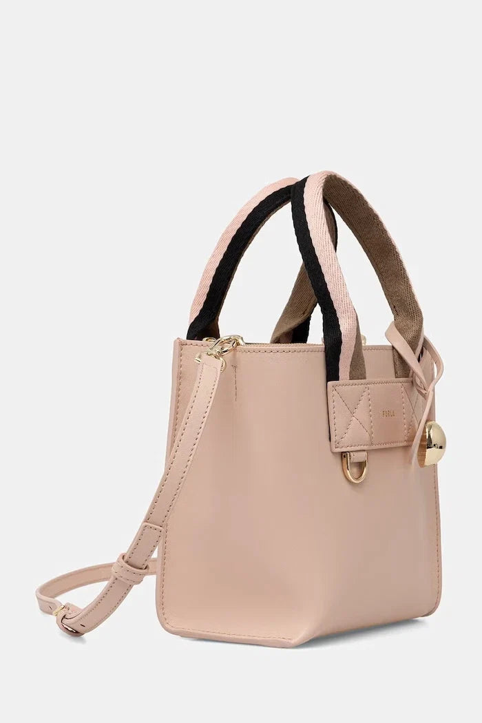 Bolso cruzado de piel Furla Divide It Mini Tote para mujer