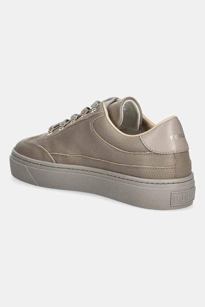 Zapatillas deportivas de piel con cordones Furla Enjoy
