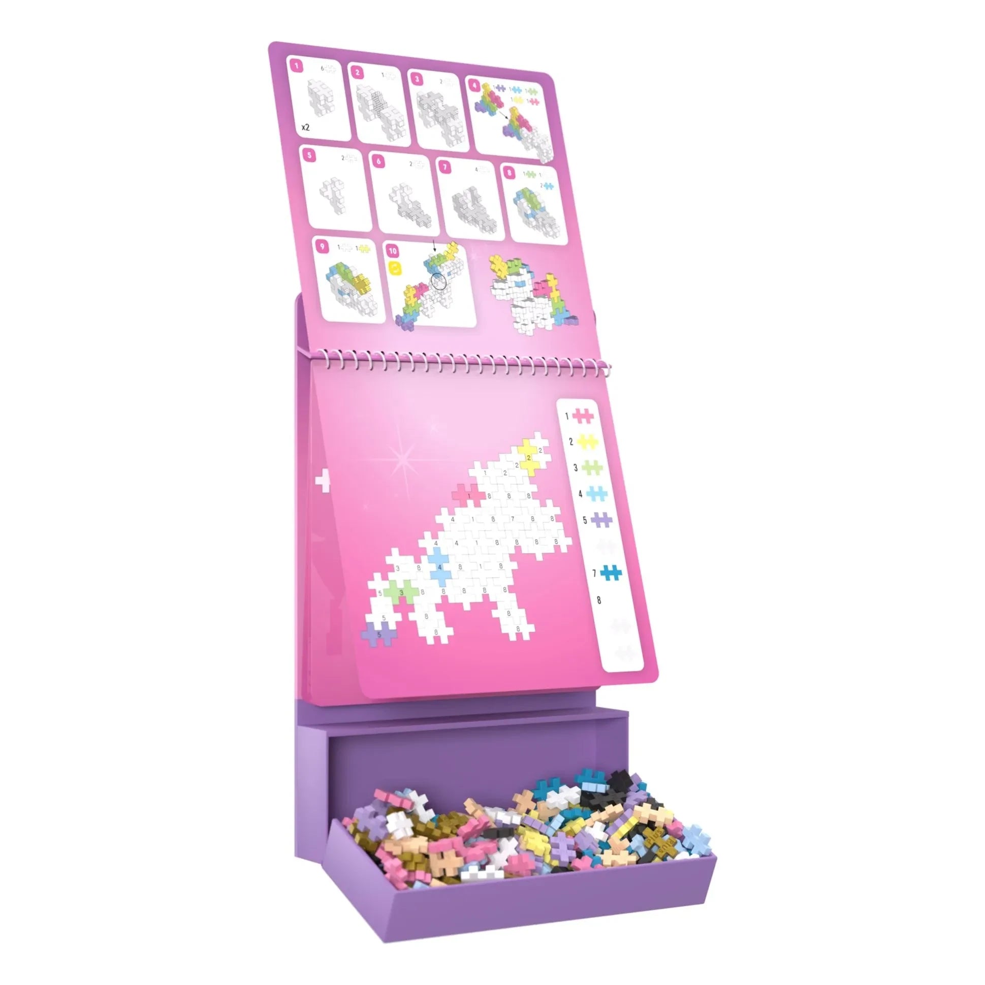 Plus-Plus - Caja de Cuentos Creativa - 125 Piezas