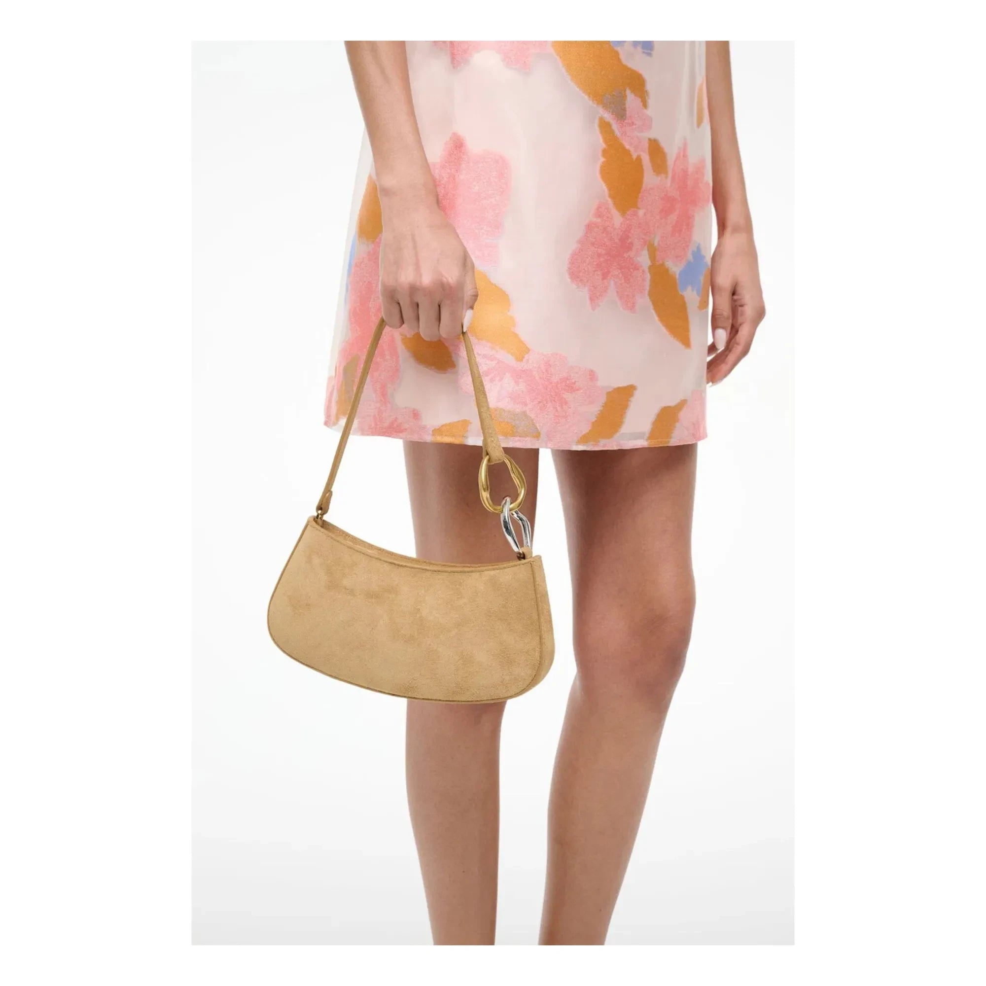 Staud - Bolso de cuero Ollie | Avellana