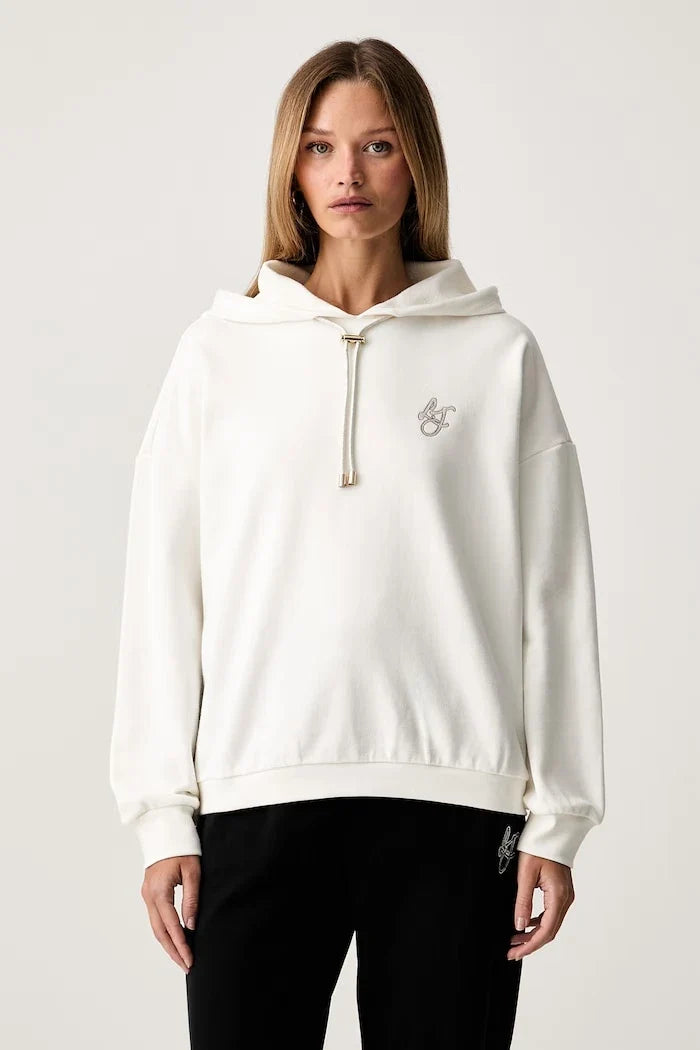 Sudadera con capucha de algodón Liu Jo para mujer