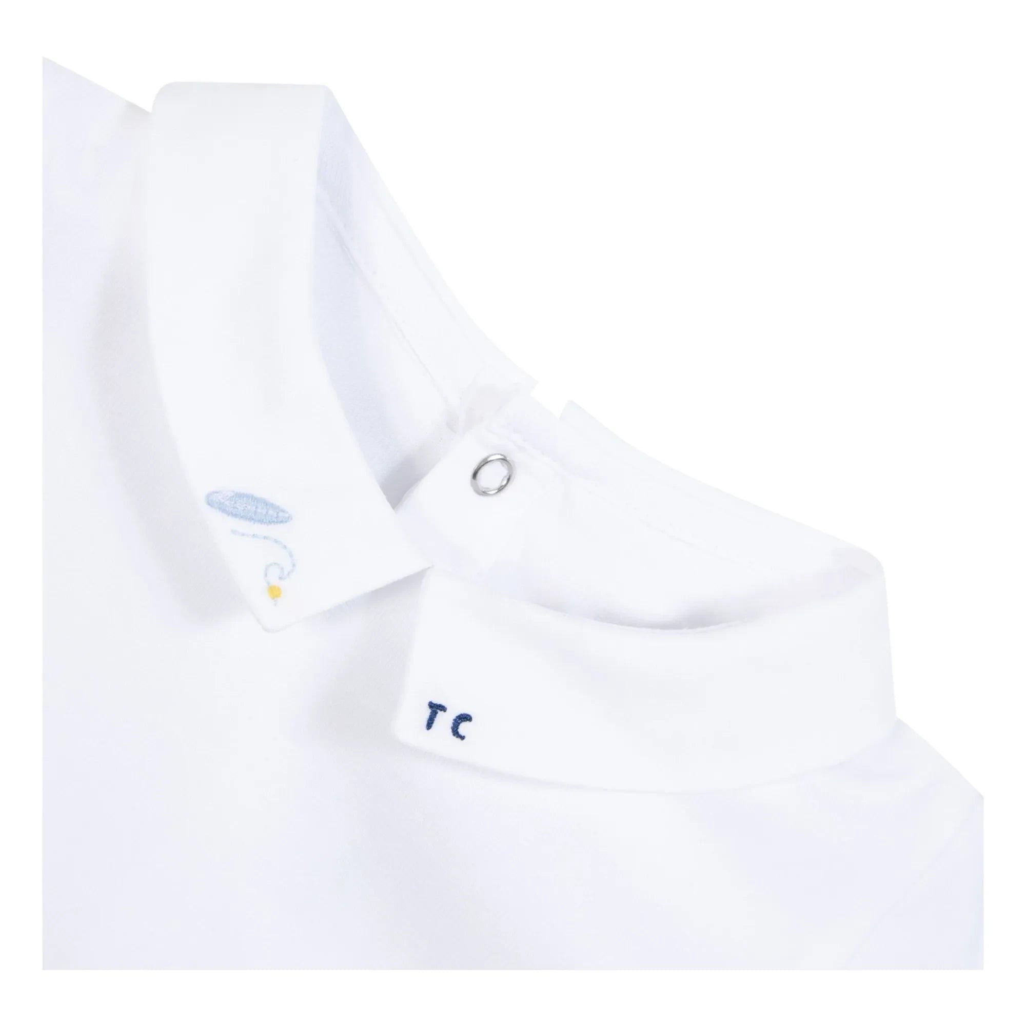 Tartine et Chocolat - Body cuello polo | Blanco