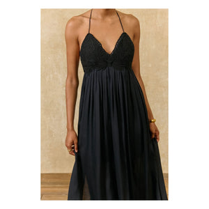 Louise Misha - Vestido Ysolde | Negro