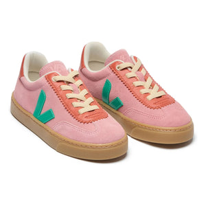Veja - Veja x Jelly Mallow Zapatillas de ante con cordones Little Volley | Rosa