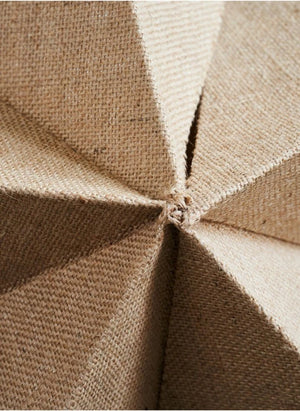 House Doctor - Adorno navideño de estrella de papel | Beige