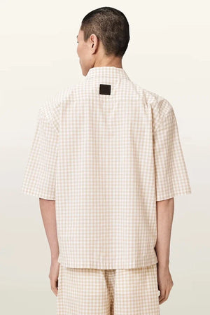 Camisa de algodón Rockland para hombre AllSaints