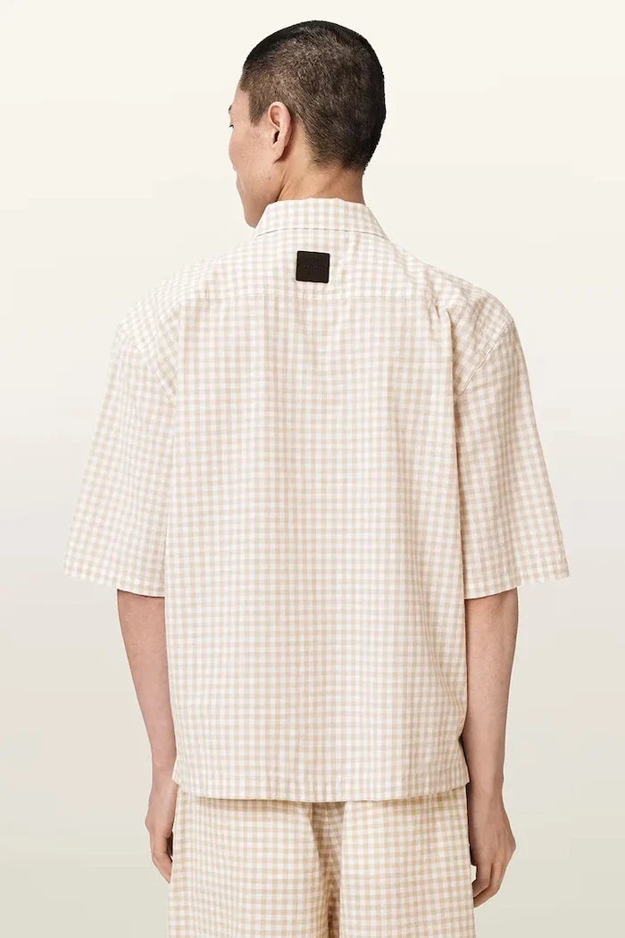 Camisa de algodón Rockland para hombre AllSaints