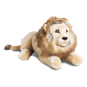 La Pelucherie - Peluche Melchior Aslan 40 cm | Beige