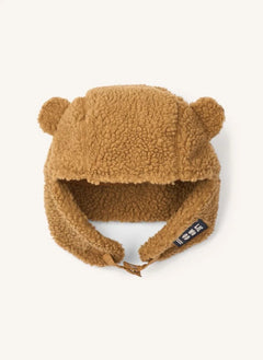 Liewood - Gorra estilo sherpa Bravo de fibras recicladas | Caramelo