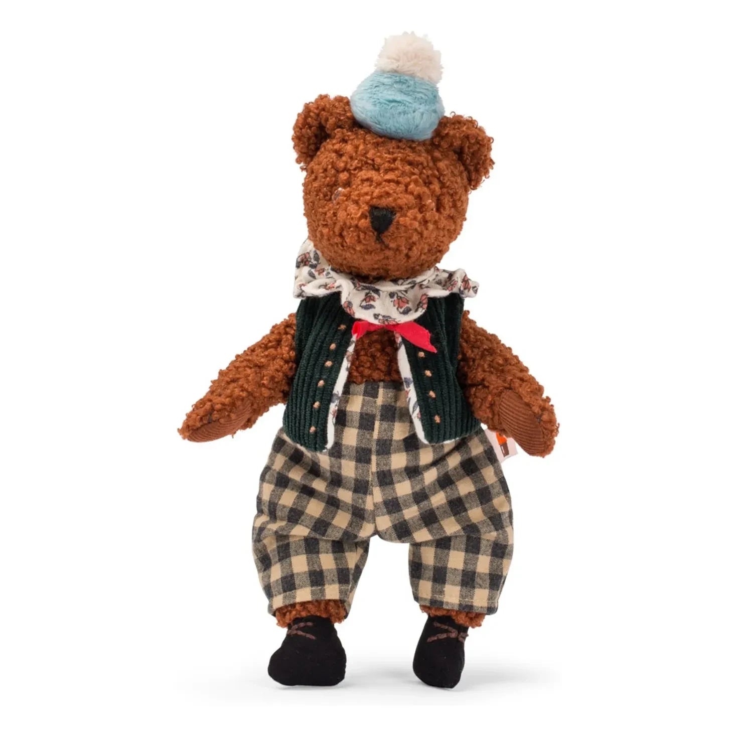 Moulin Roty - Oso de peluche Papa Oso pardo con caja | Marrón