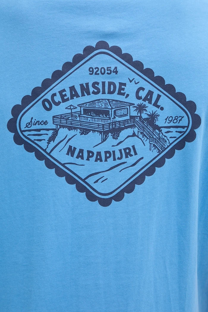 Camiseta de algodón Napapijri FLINT