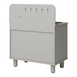 Flexa - Cocina de juguete de madera | Gris claro