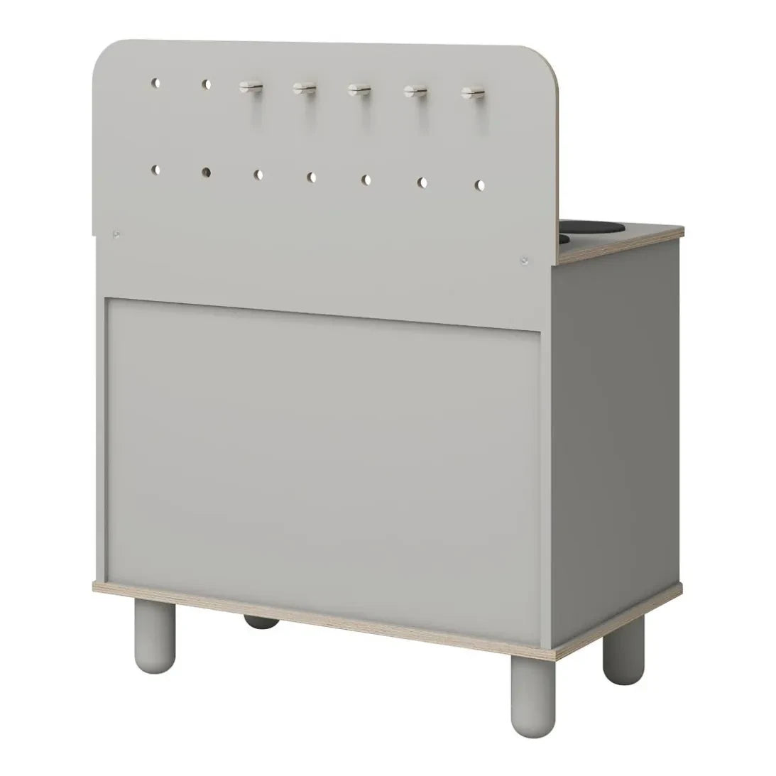 Flexa - Cocina de juguete de madera | Gris claro