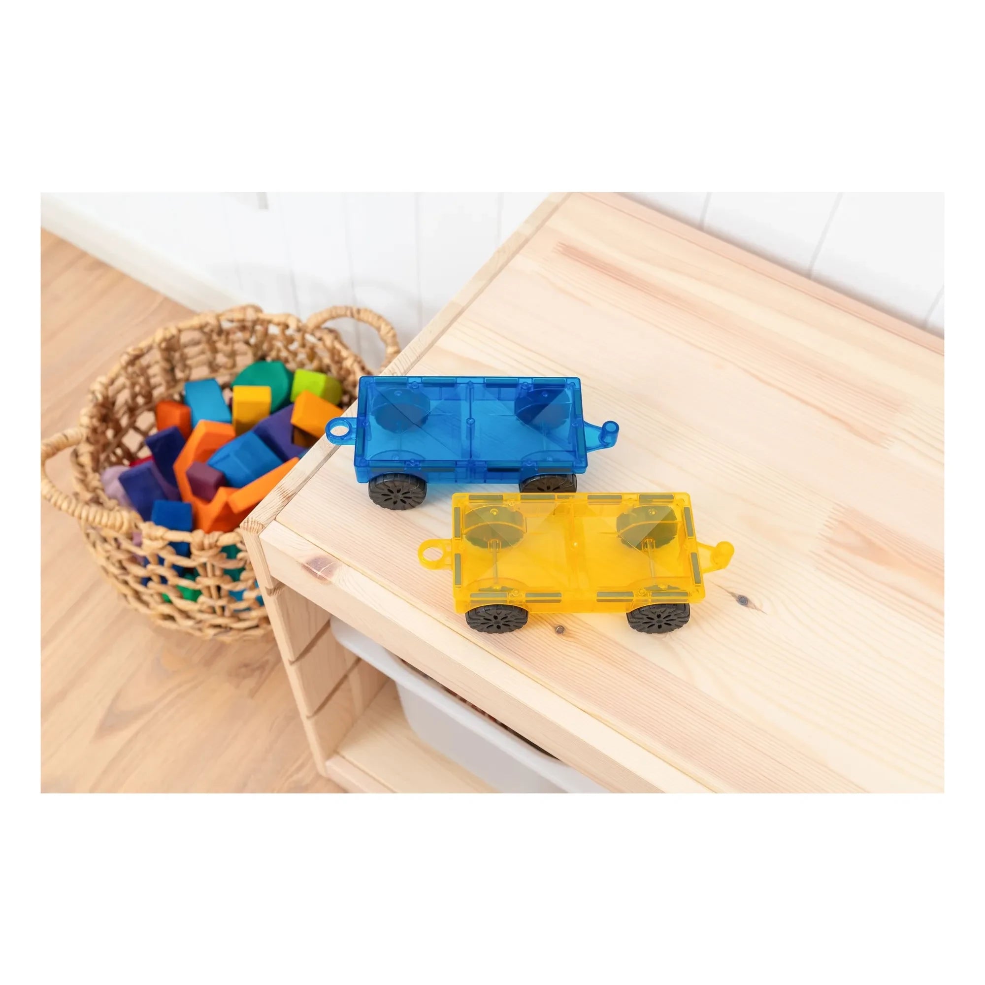 Connetix - Pack de coches - Set de 2 unidades