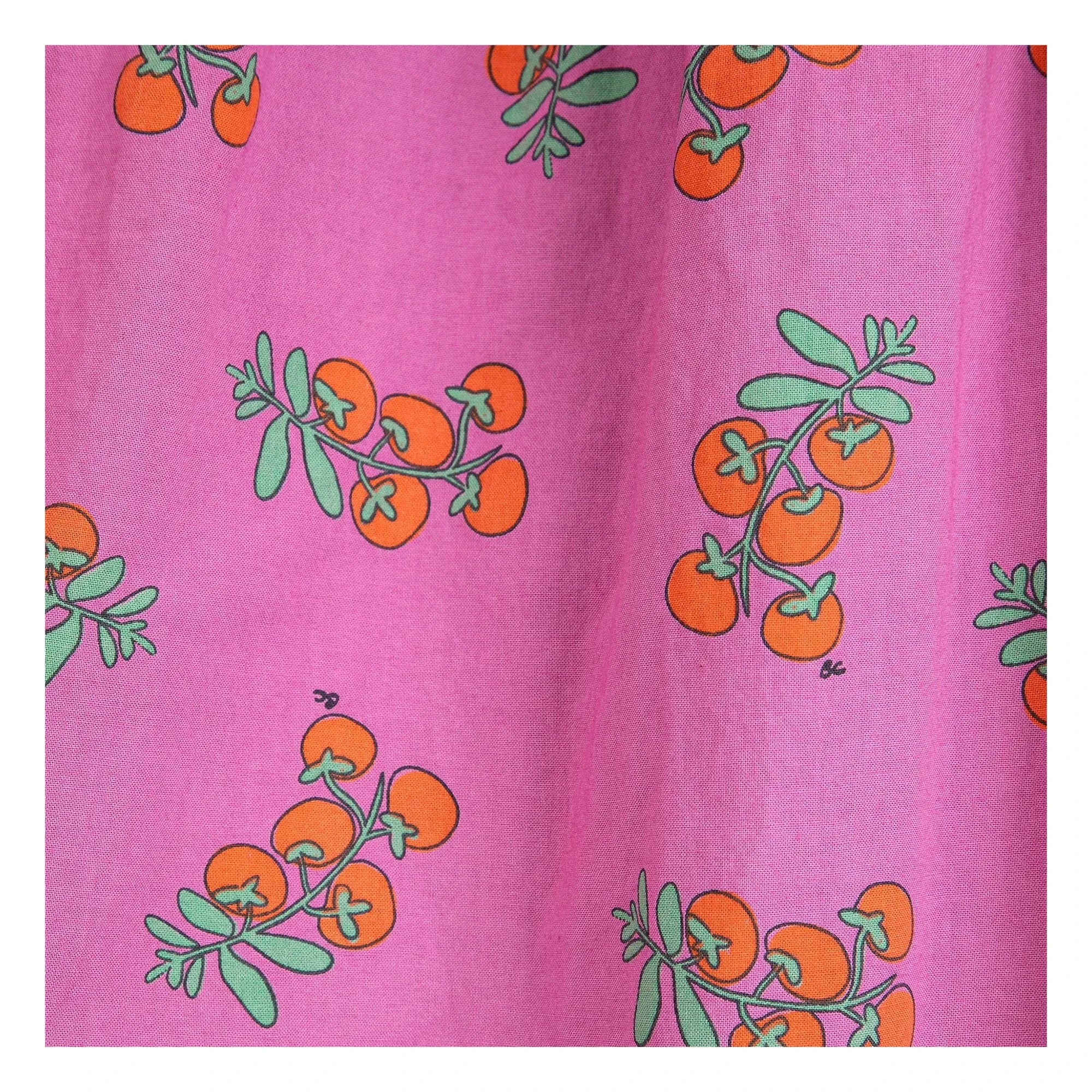 Bobo Choses - Vestido de algodón orgánico Juicy Tomatoes | Morado